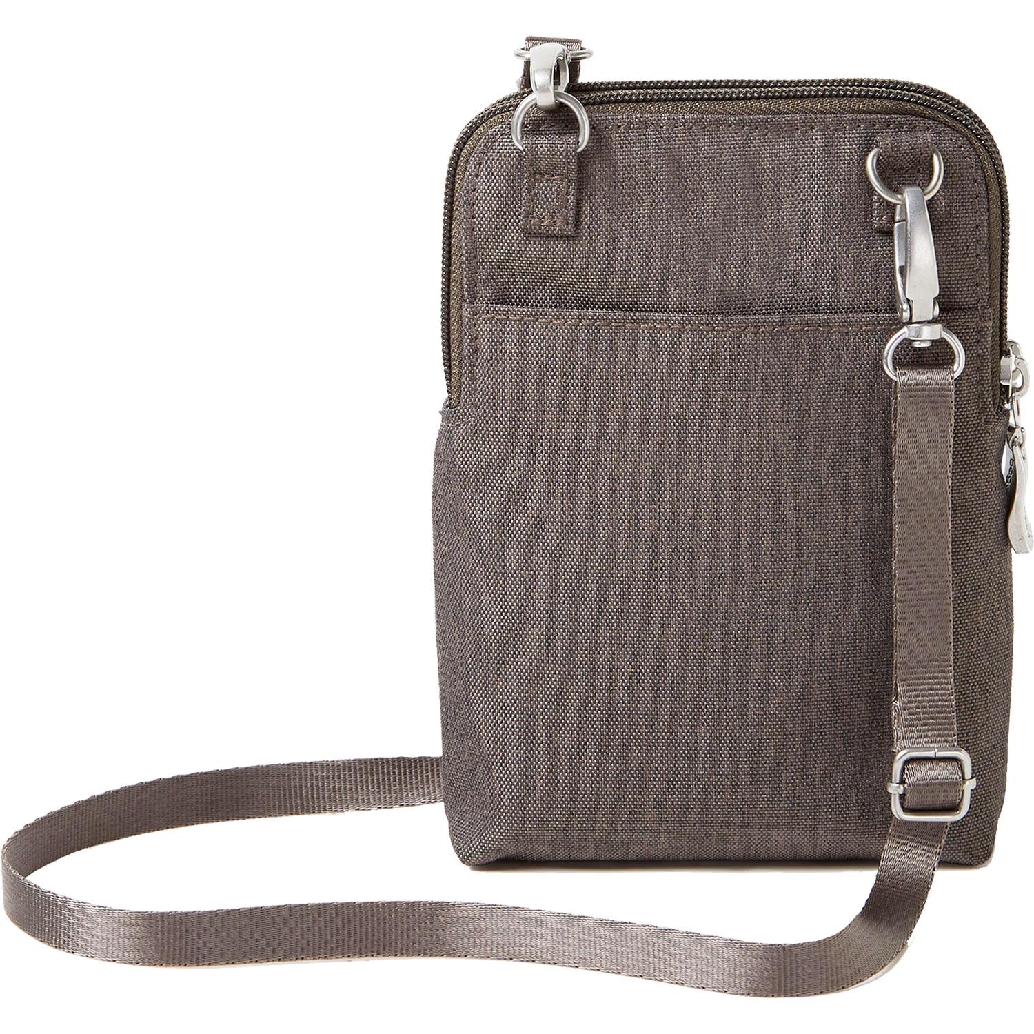 Women's Baggallini Take Two RFID Bryant Crossbody Dark Umber Nylon ...