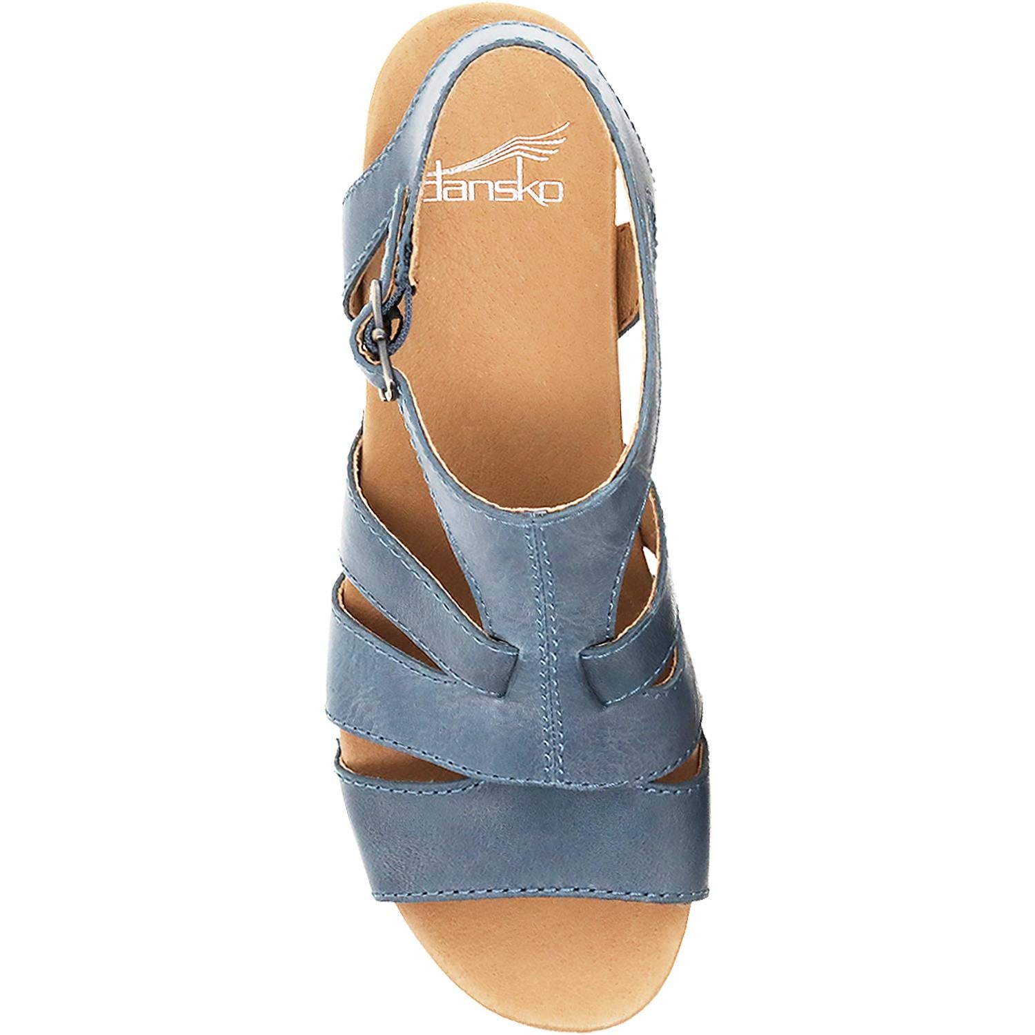 Women's Dansko Trudy Denim Waxy Calf Leather – Footwear etc.