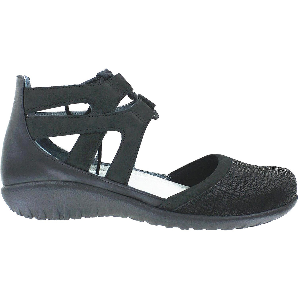Women's Naot Kata Black Leather/Nubuck – Footwear etc.