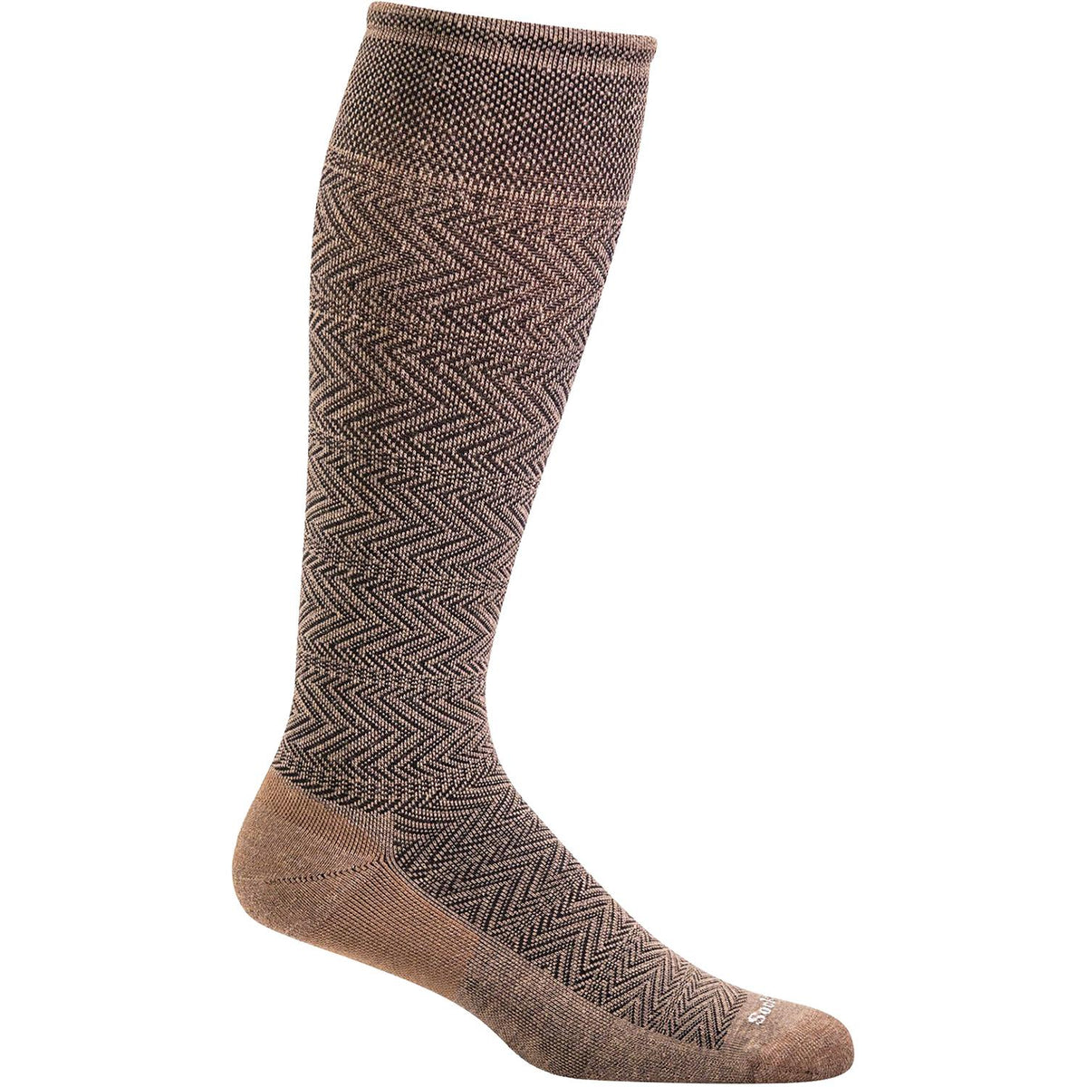 Men's Sockwell Chevron Twill Knee High Socks 20-30 mmHg Bark – Footwear ...