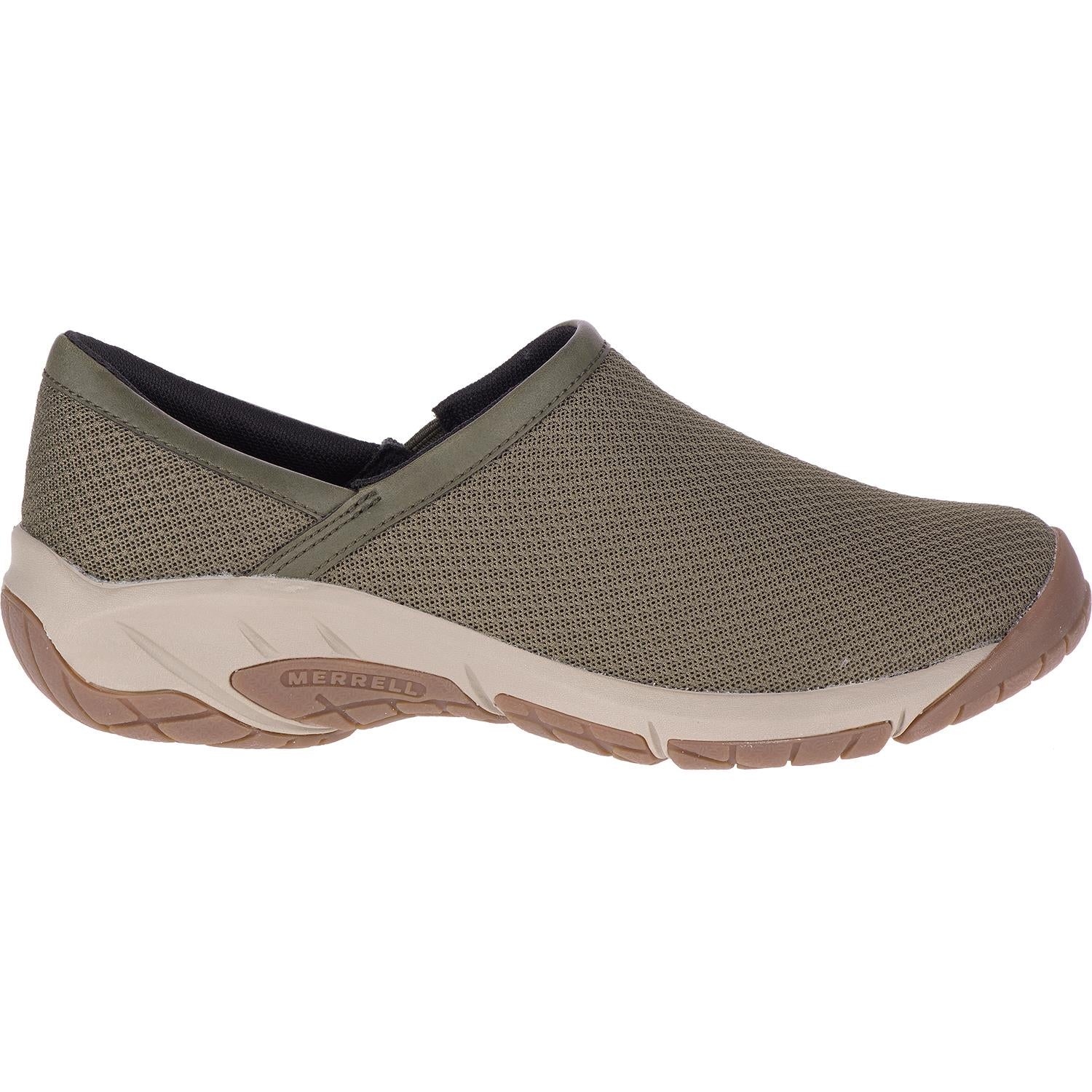 Women's Merrell Encore Breeze Moc Olive Mesh/Leather – Footwear etc.