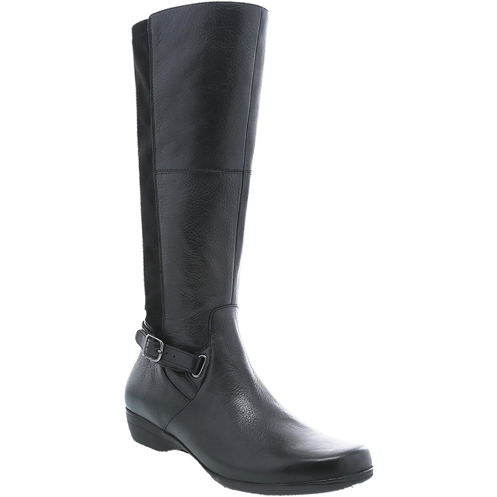 Women's Dansko Francesca Black Milled Leather – Footwear etc.