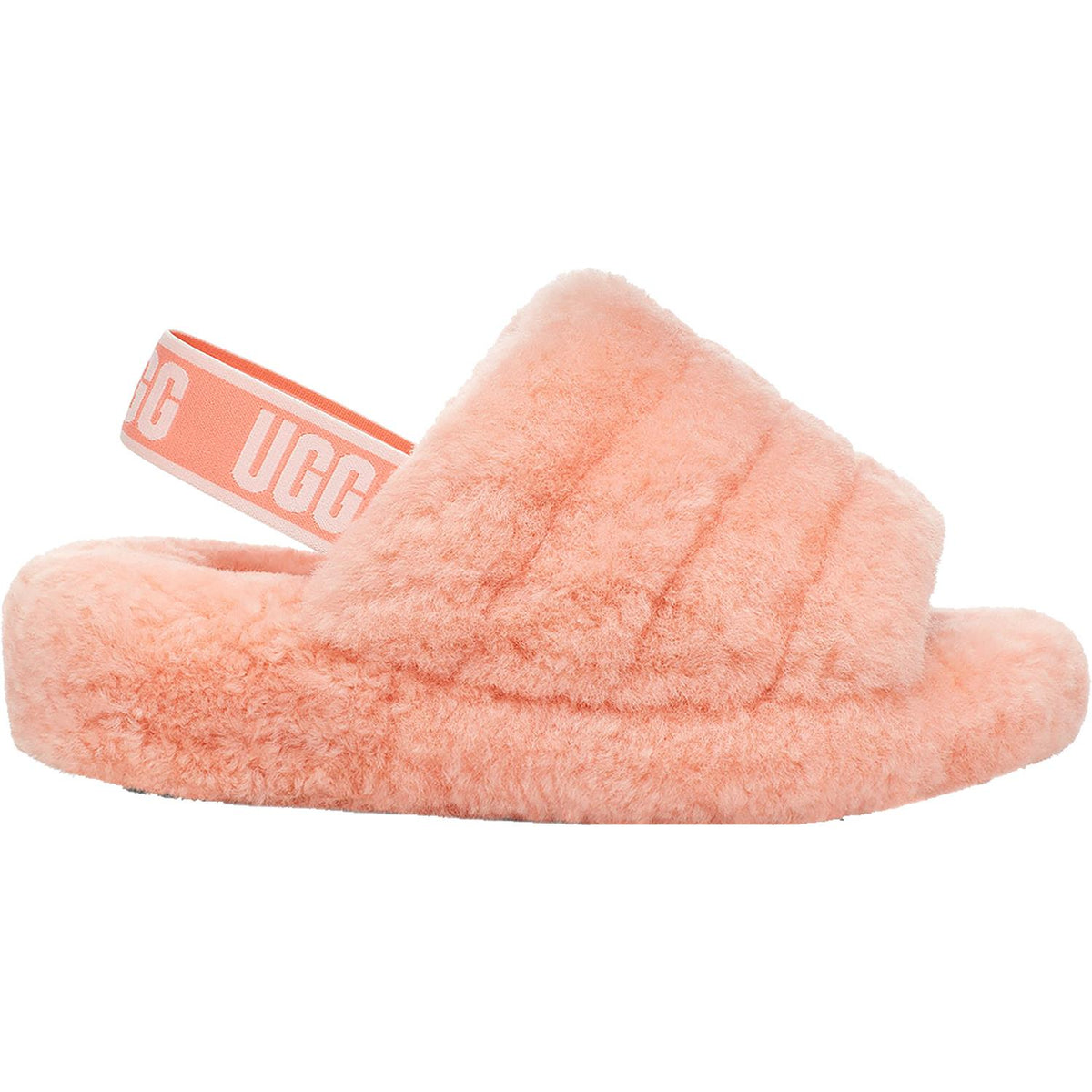 Women's UGG Fluff Yeah Slide Beverly Pink Sheepskin – Footwear etc.