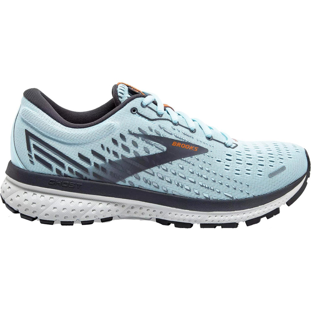 Women's Brooks Ghost 13 Light Blue/Blackened Peral/White Mesh ...