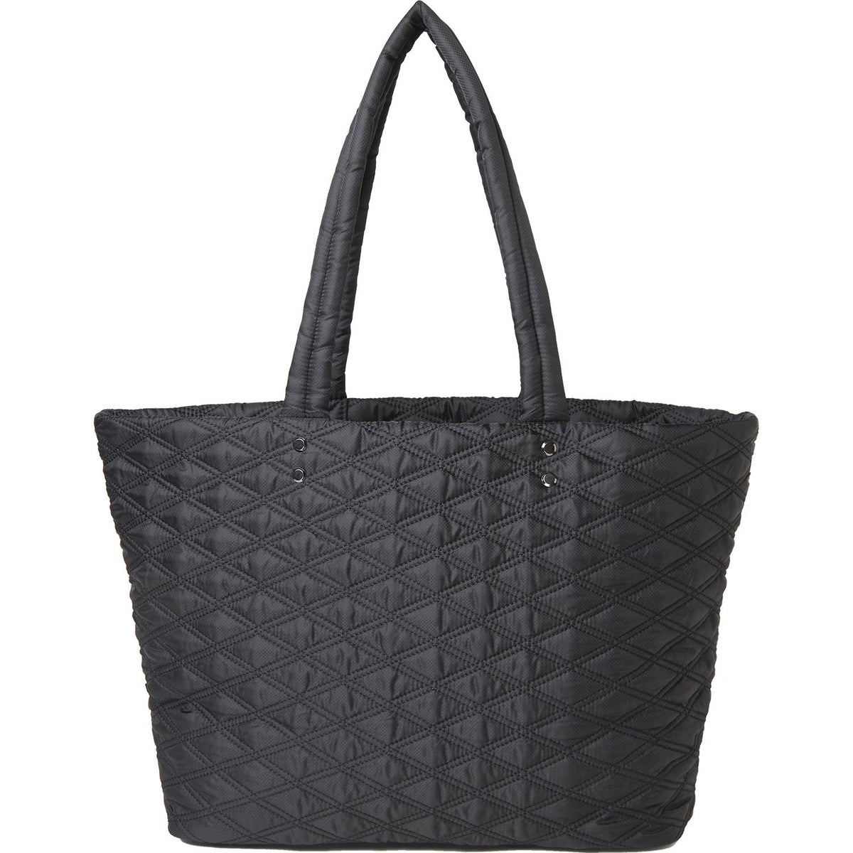 Women's Baggallini Quilted Tote Black Nylon – Footwear etc.