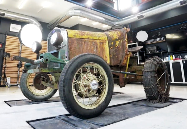 1929 Ford Doodlebug Found in the Woods Gets First Wash in Decades, Engine  Still Runs - autoevolution