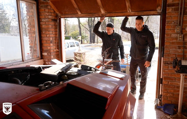 Countach Barn Find with Larry from AMMO NYC