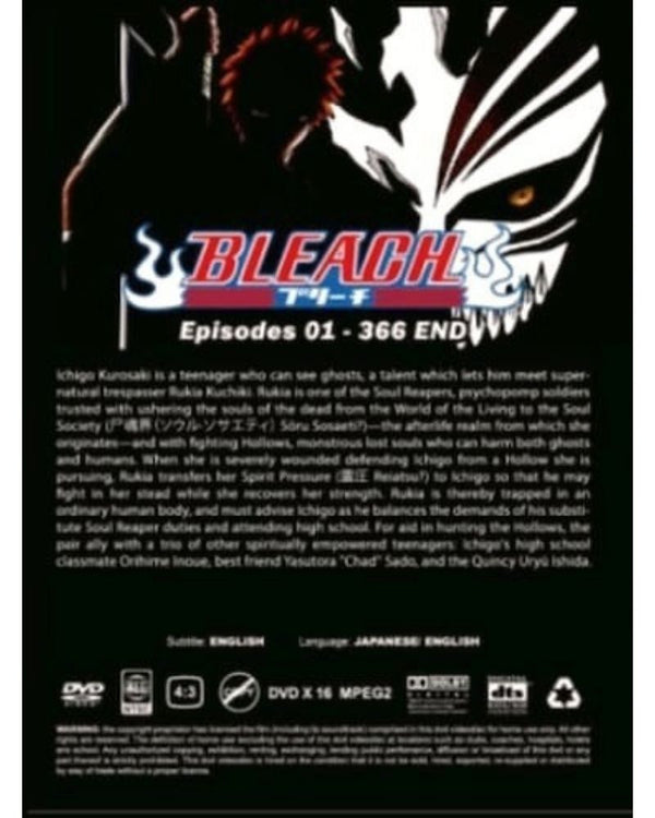 Bleach All Episodes Complete 720p Dual Audio x265