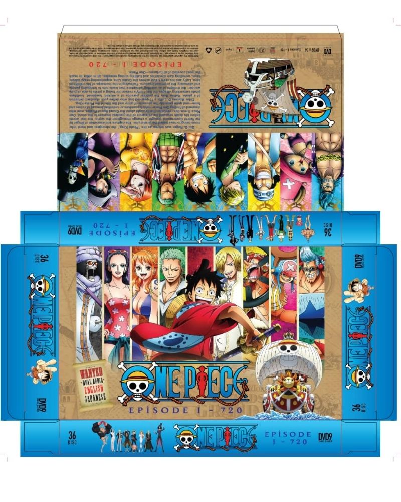 One Piece Episode 1 7 Series Dvd Anime Box Set Collection Dual Audio The Furline