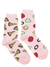 FRIDAY SOCK CO. Pink Socks - Pizza and Toppings