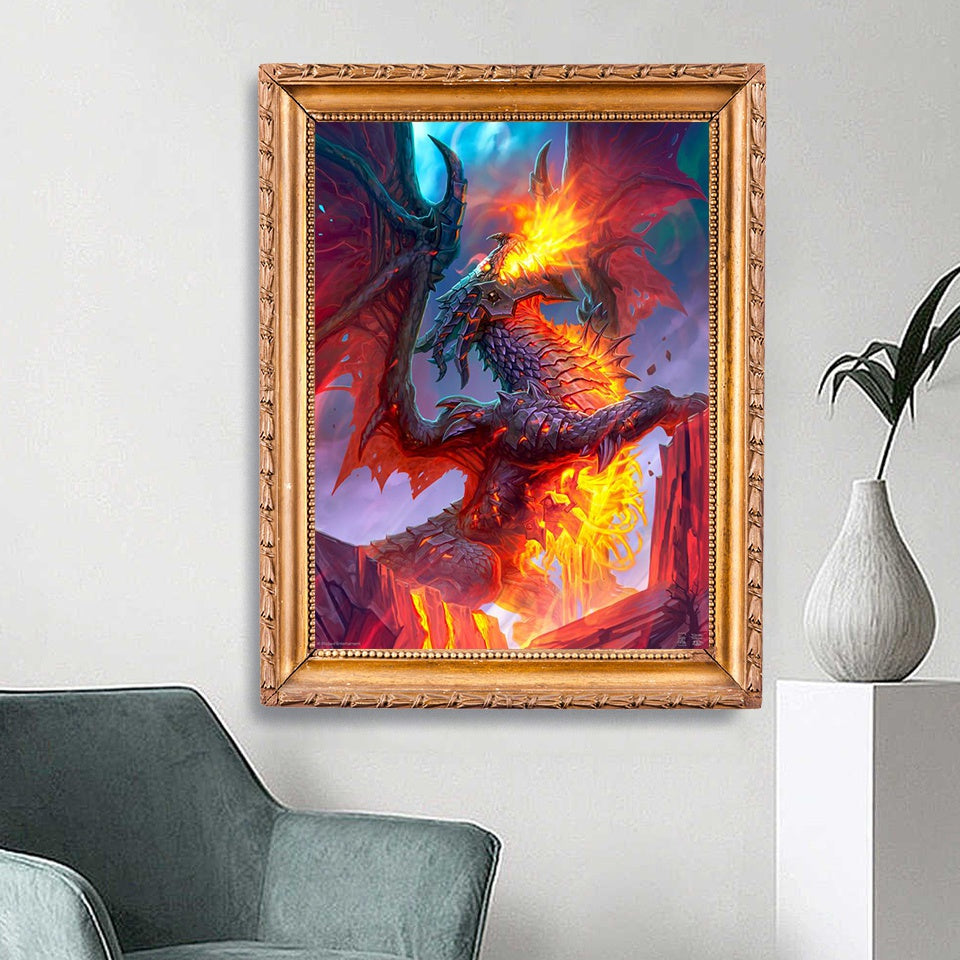 Fire Dragon – Diamond Art Club