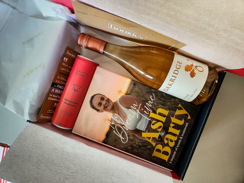 Ash Barty Read n Wine booxies gift