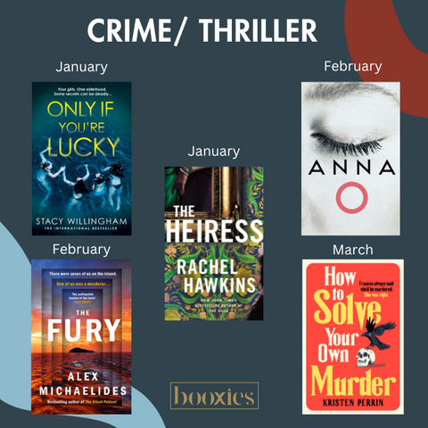 Anticipated crime and thriller books 2024
