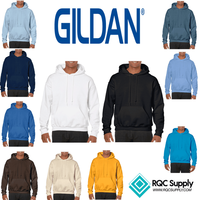 Gildan® 18600 50/50™ Zip-Up Hoodie, Two Color Imprint – Piedmont Promotions