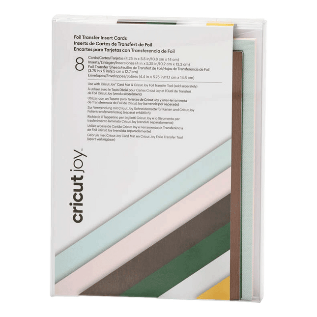 Cricut Joy Cutaway Cards, A6, Blue Lagoon Sampler
