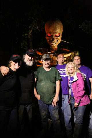 Making Monsters TV show behind the scenes photo