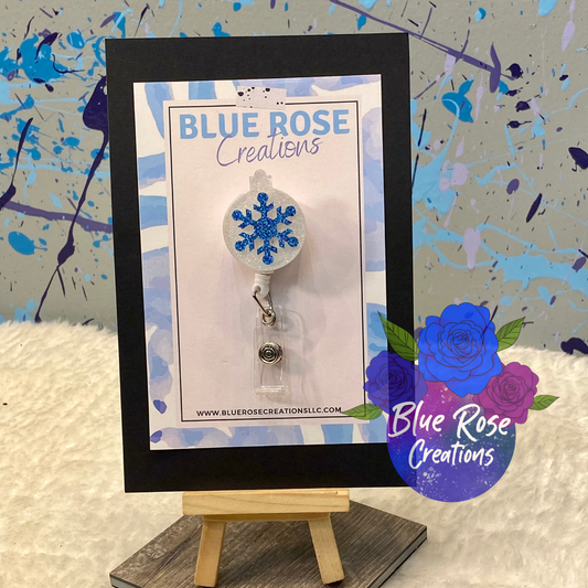 Christmas Tree Badge Reel – Blue Rose Creations LLC