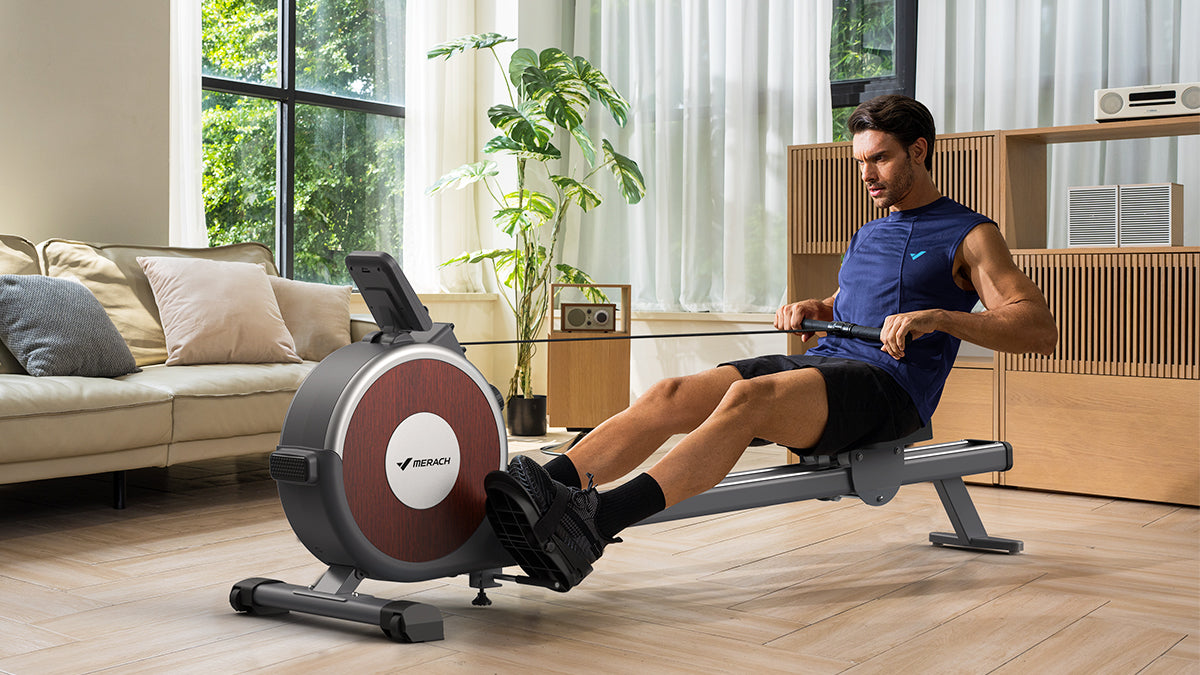 MERACH Q1S Smart Magnetic Rower