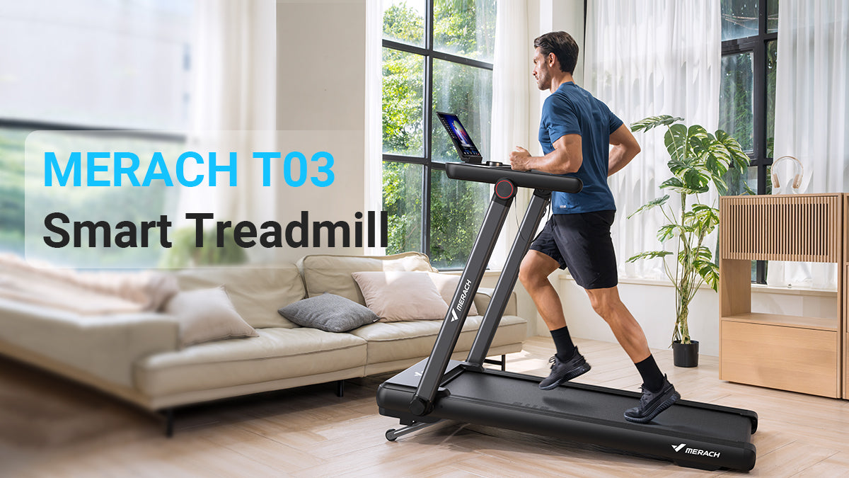 MERACH T03 Auto-Incline Treadmill