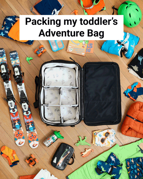 Ski with Toddler Packing Guide