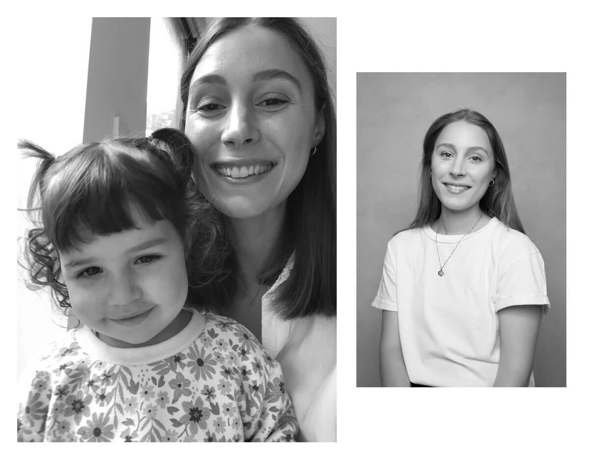 Bec – Graphic Designer & mum to Lily, 2 & another on the way!