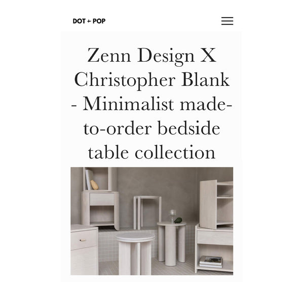 Dot + Pop Zenn Design Feature