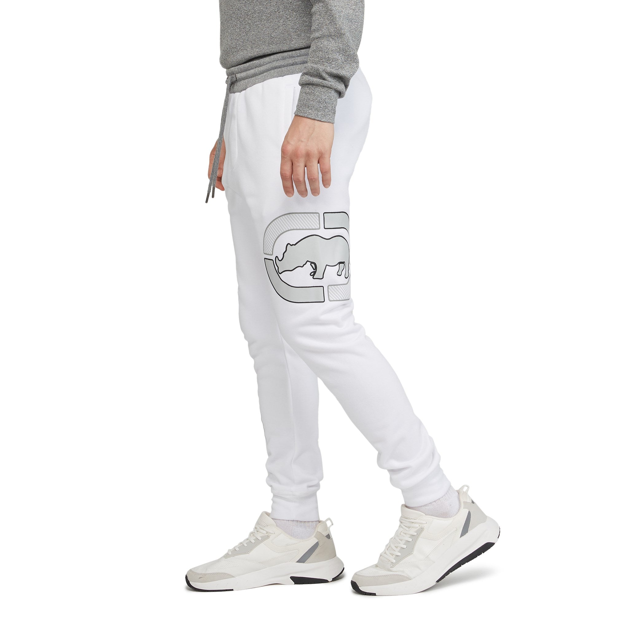 FINKS PANEL JOGGERS - WHITE