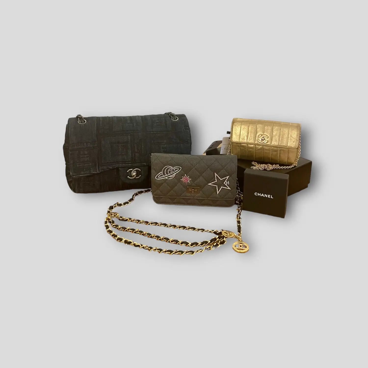 LOUIS VUITTON Limited Edition Tweedy Flap – Comptoir Vintage