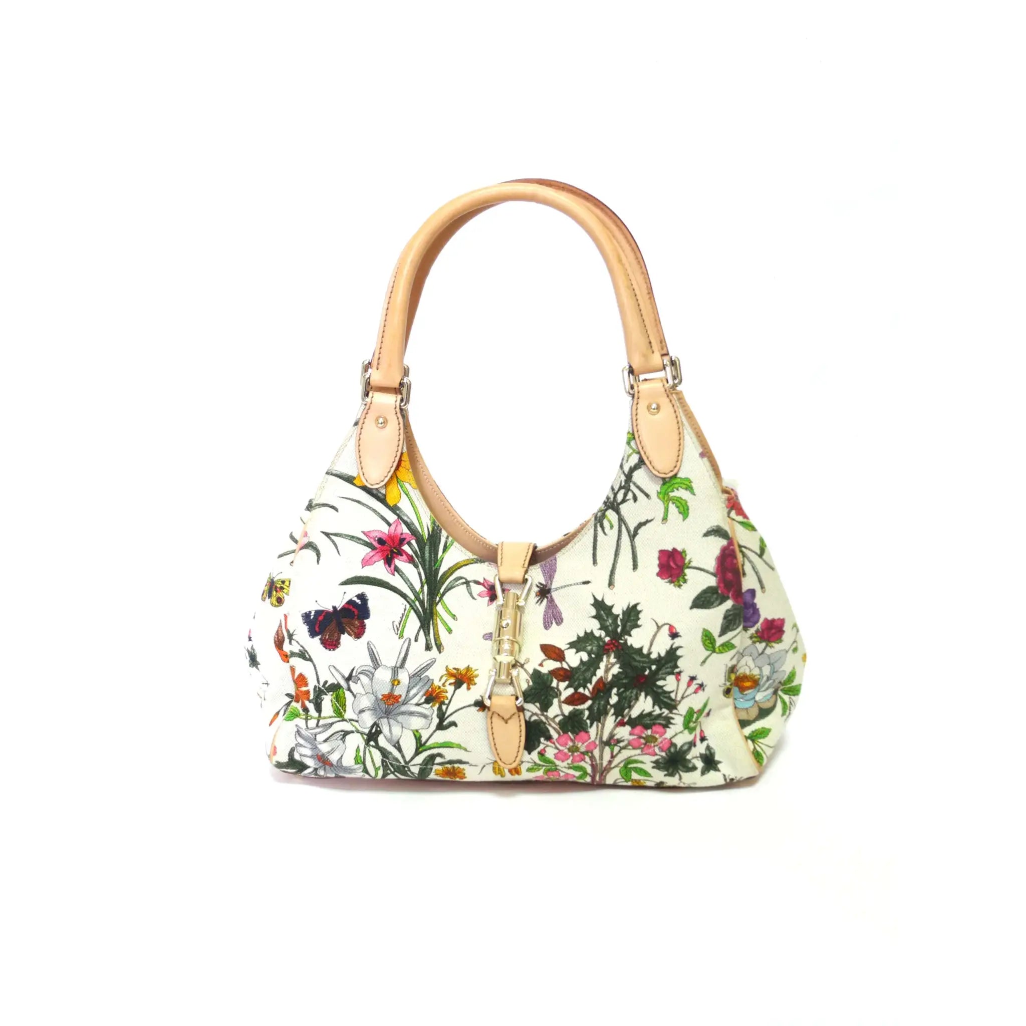 Gucci Canvas Floral Bag