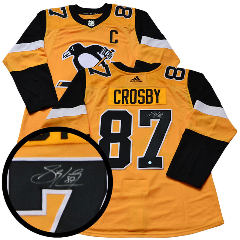 autographed penguins jersey