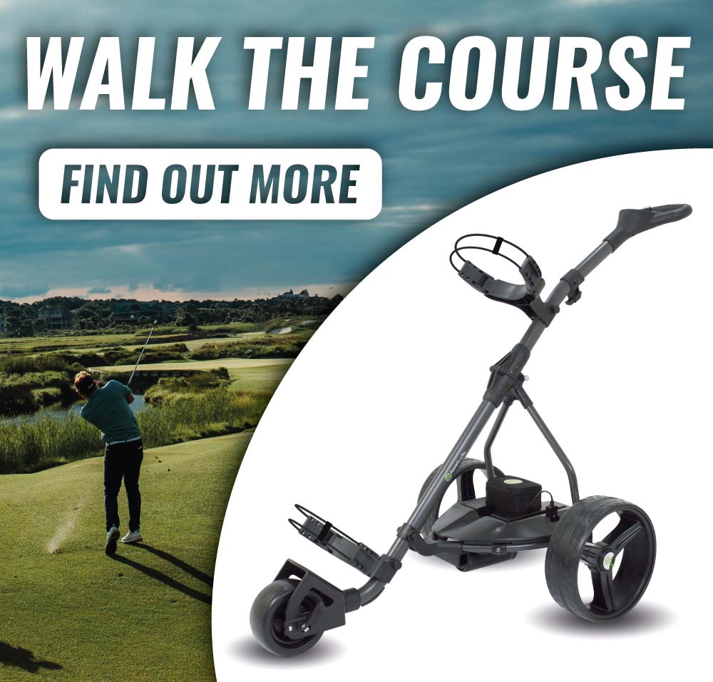 PowerBug USA | Trolley Walking Golf Course