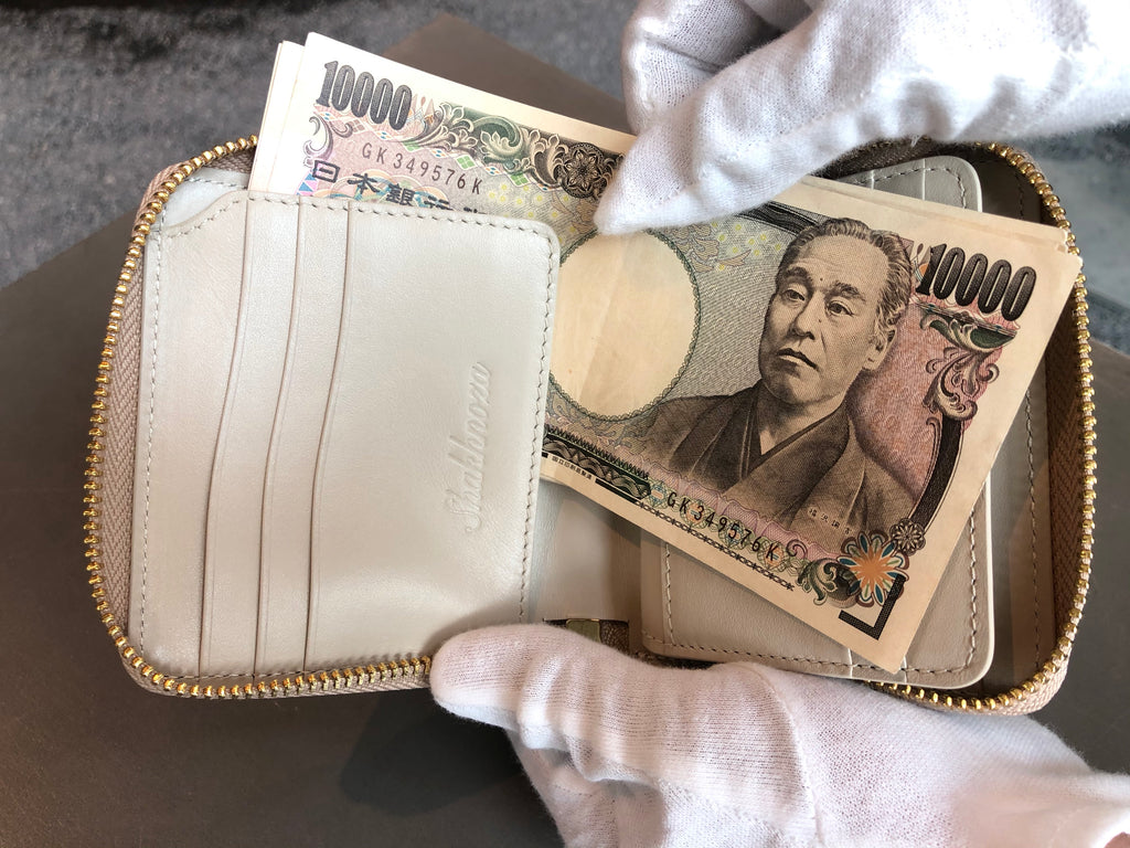 ヒマラヤクロコダイルのジップウォレット｜ミニ財布