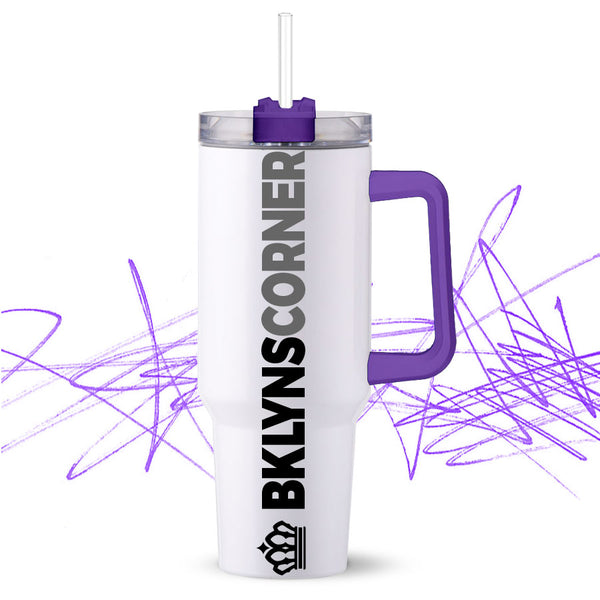 Purple Checks 40 Oz Stanley Tumbler Wrap Graphic by SparkyDesignsUS ·  Creative Fabrica