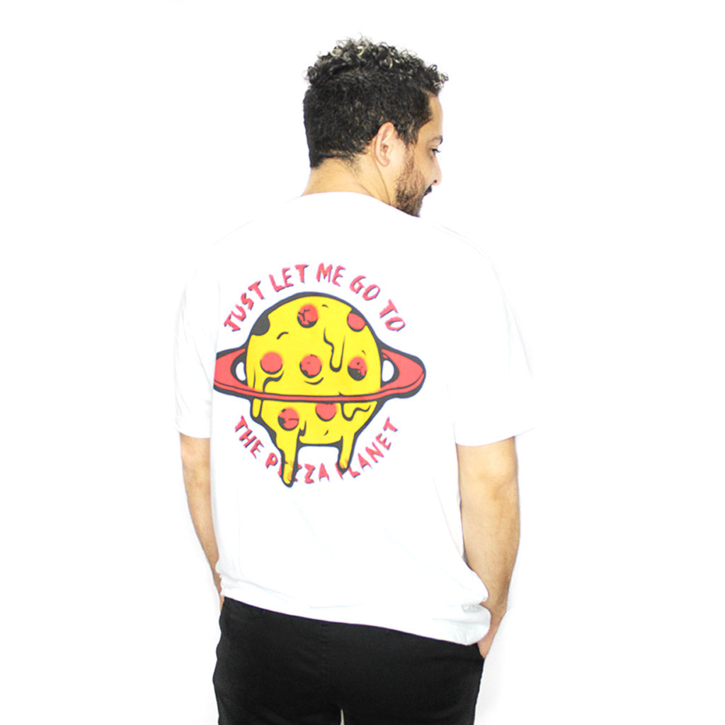 Polo Pizza Planet Blanco Woody Club Los Mejores Outfits