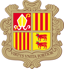 Andorra coat of arms