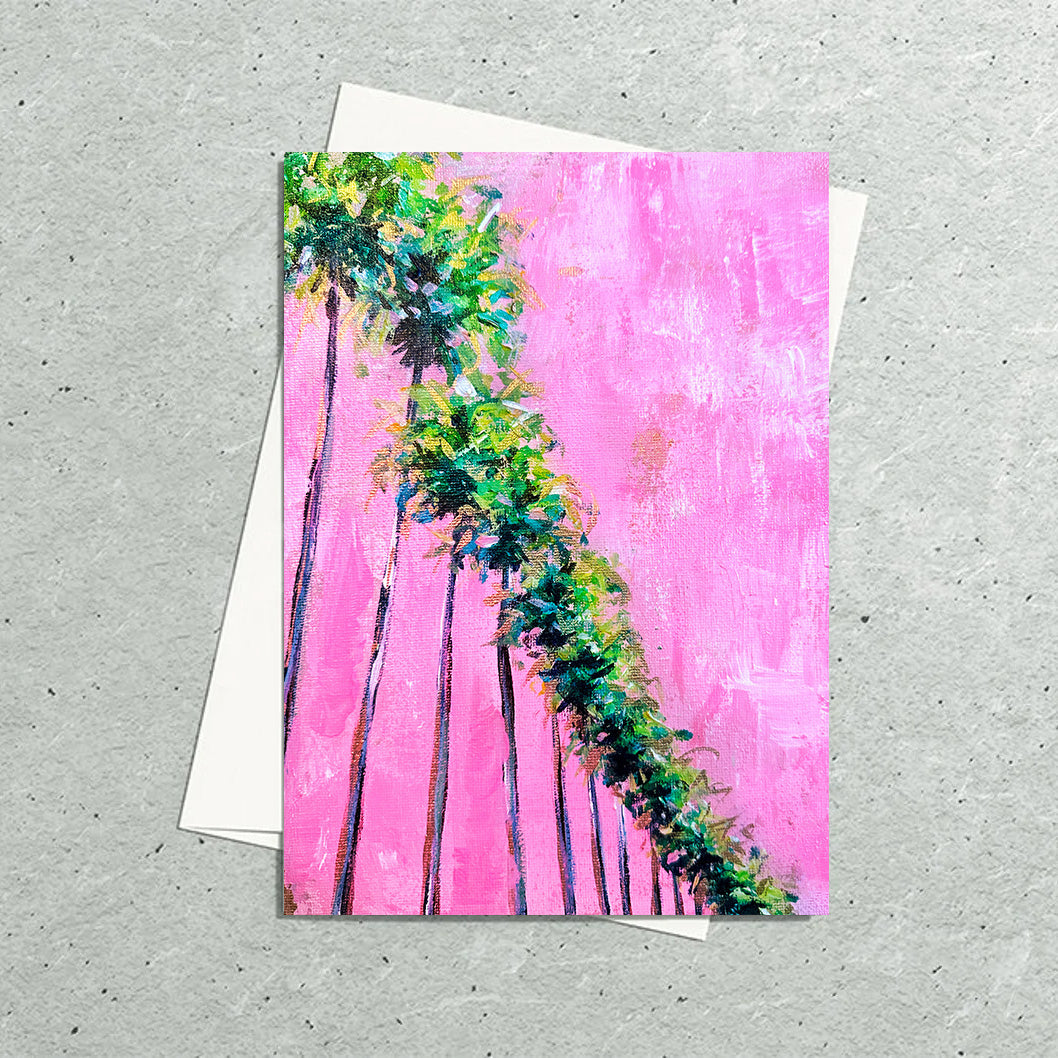California Palms | 5" x 7" Flat Card
