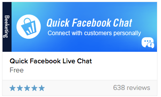 Quick Facebook Chat