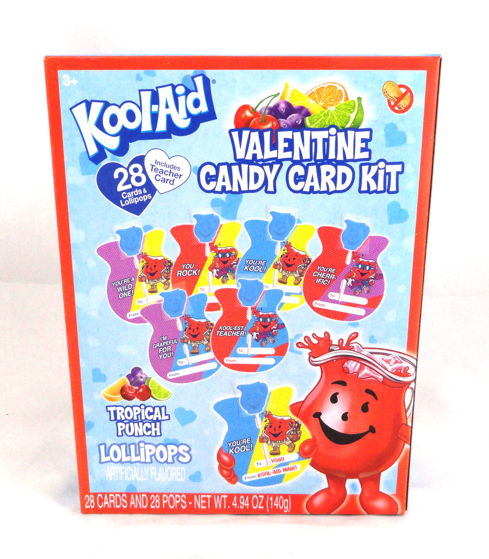 Valentines Kool-aid Candy Card Kit