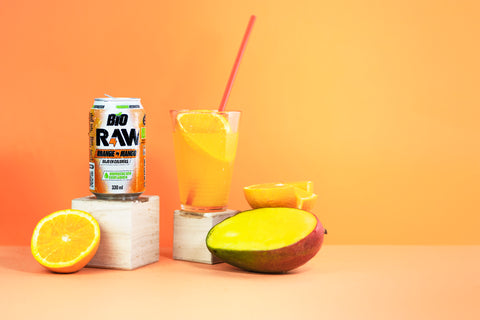 RAW de naranja