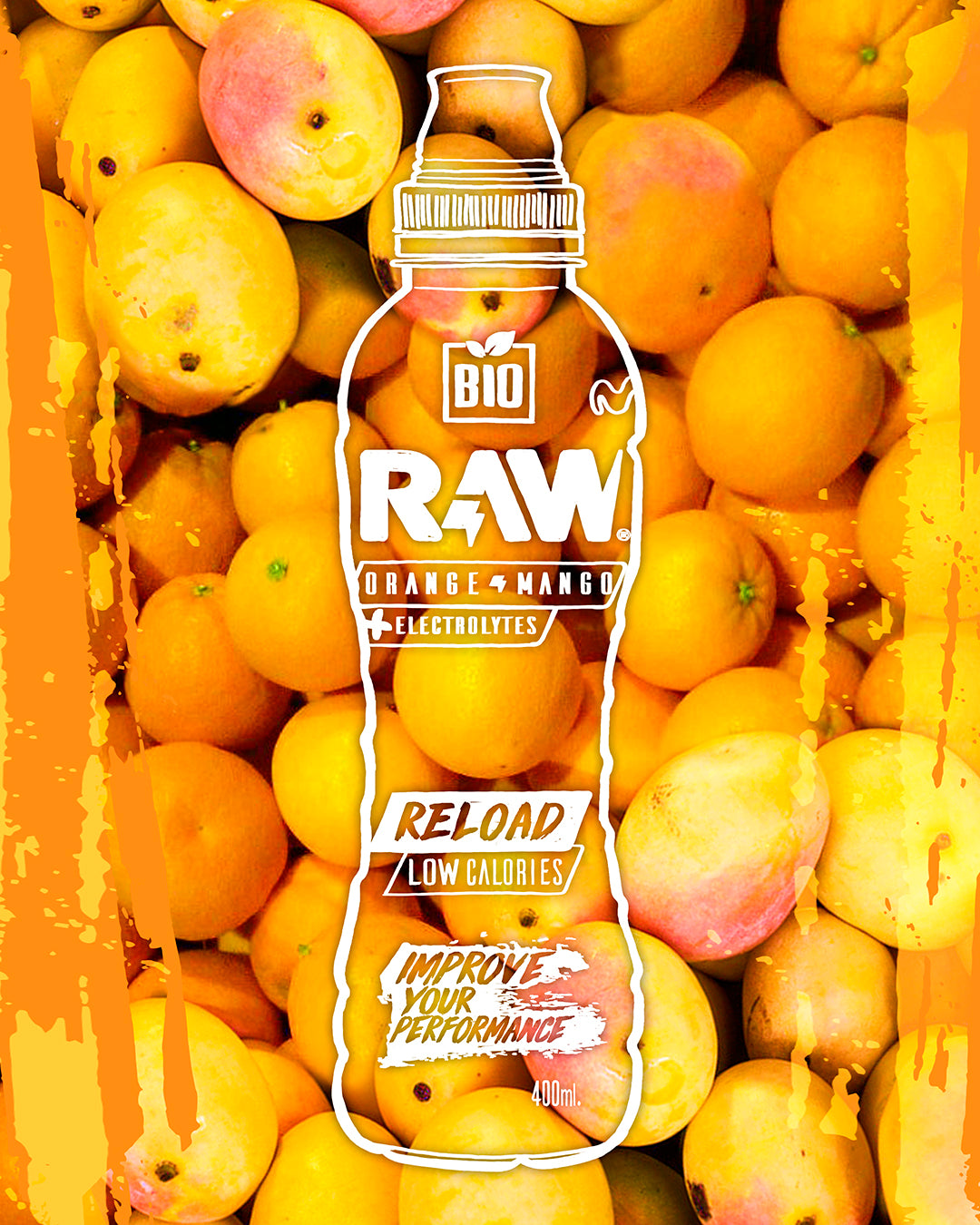 RAW superdrink tiene 6 veces más vitamina C que una naranja