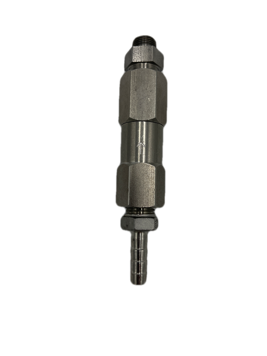 Downstream Injector Check Valve Setup –