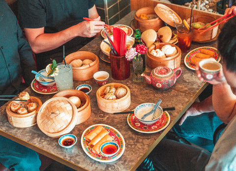 Homemade dimsum at Shanghai Papa