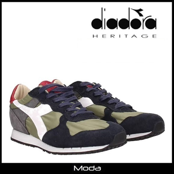 ディアドラ スニーカー メンズ グリーン Diadora 靴 Trident Ny S W Moda