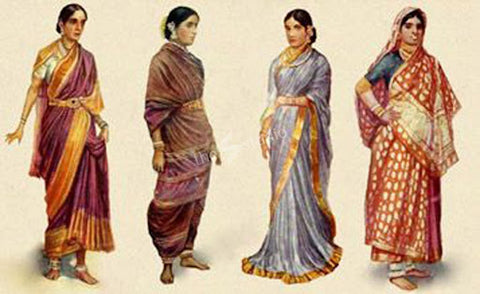 Nine Yards of Elegance- The Age Old Tale of the Saree – Thenianantham