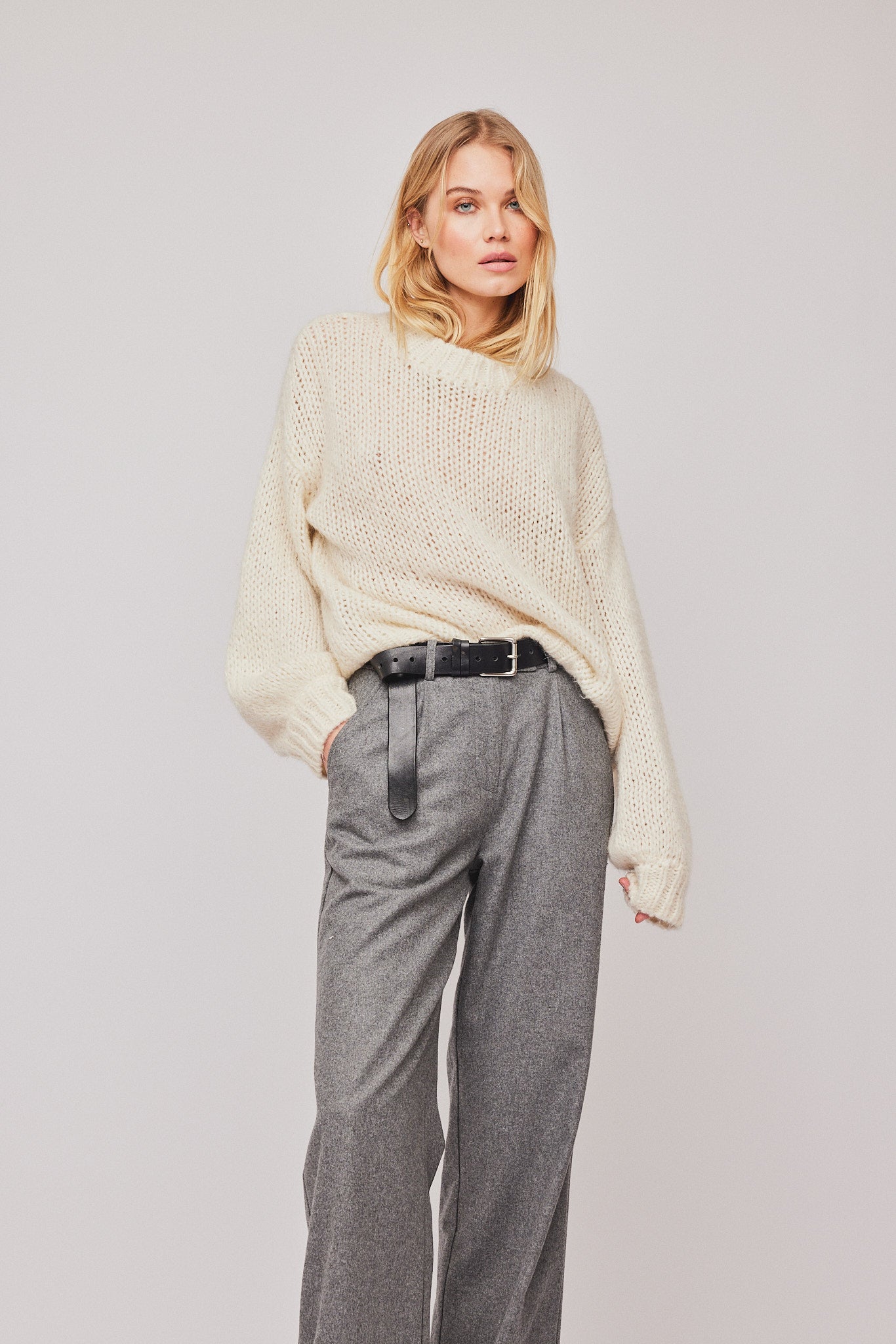 Florie RN Sweater - Turtel Dove – Once Untold