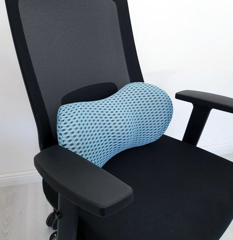  N NeoCushion Lumbar Support Pillow for Office Chair,Couch,Car  Seat Driver,Recliner and Bed,Neo Cushion Ergonomic Memory Foam Lumbar Pillow  for Low Back Pain Relief, for Sleeping(Black) : Home & Kitchen