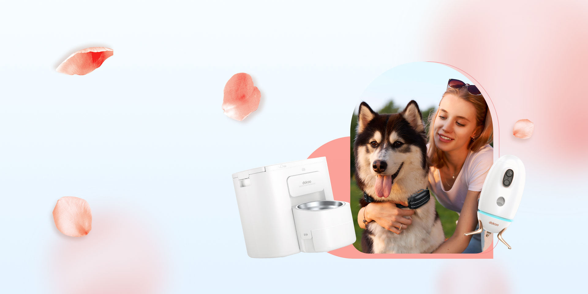 dokoo pet feeder and treat dispenser is the best gift for monther's day