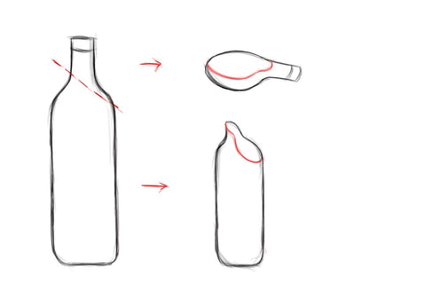 how to cut a bottle