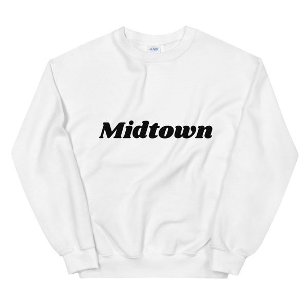 molester nærme sig crack Midtown Sweatshirt (White) – Atlannuh™