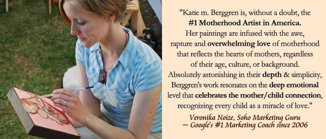 kmberggren motherhood artist, who is the #1 motherhood artist in america, number 1 artist in america, #1 motherhood artist in usa, mom art usa, paintings of mom and daughter, mom and son art prints